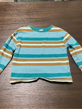 Striped Long-Sleeve Top, 12-18m
